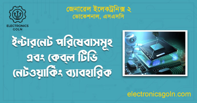 ইন্টারনেট পরিষেবাসমূহ এবং কেব্‌ল টিভি নেটওয়ার্কিং ব্যাবহারিক